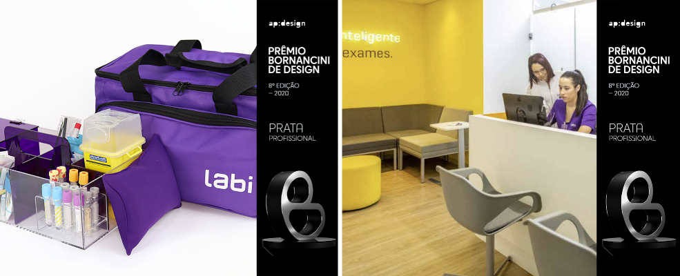 Projetos premiados no Premio Bornancini 2020 nas categorias: Design de Ambientes; Design Estratégico e de Serviços
