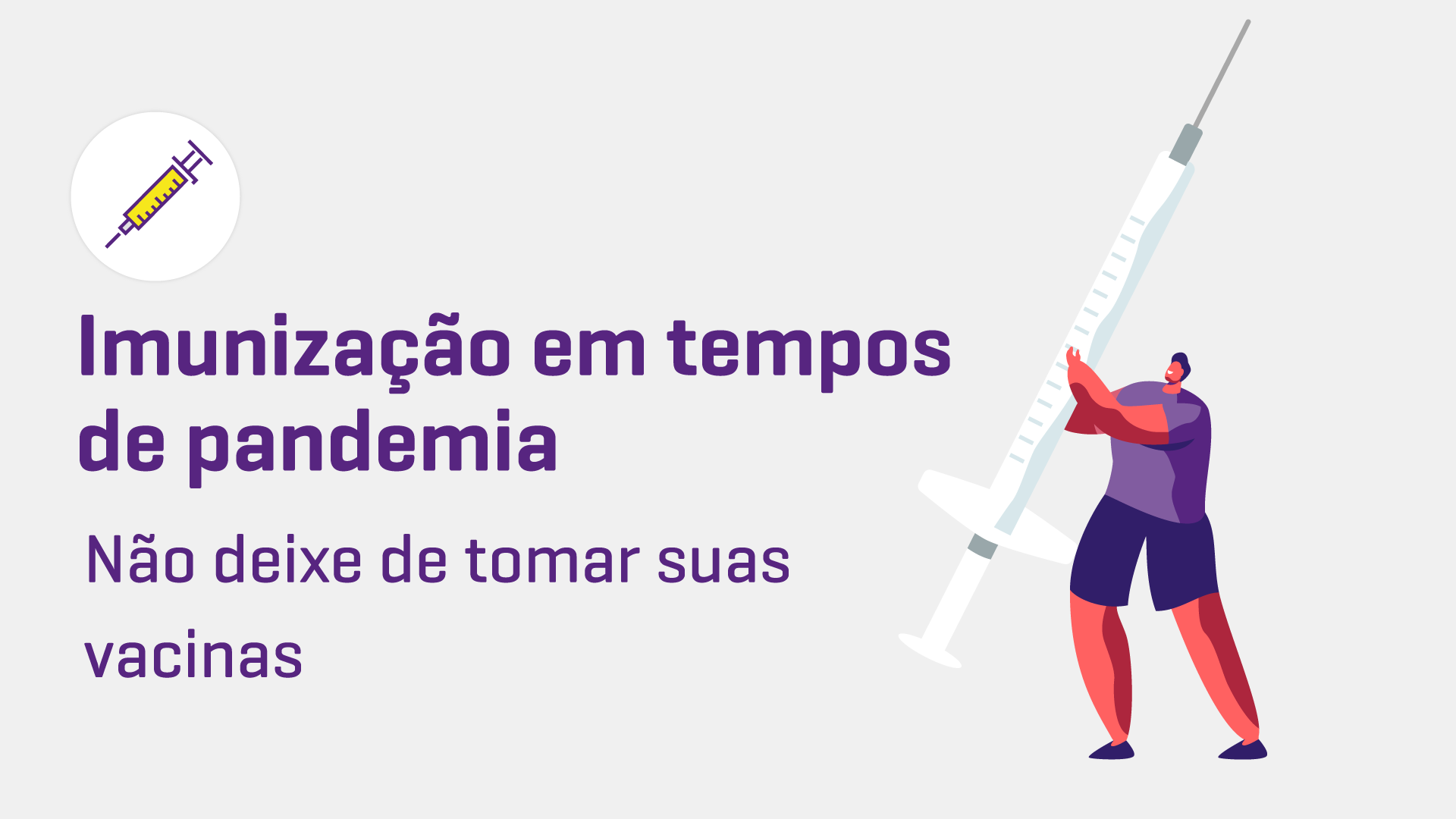 Imunização em tempos de pandemia: não deixe de tomar suas vacinas