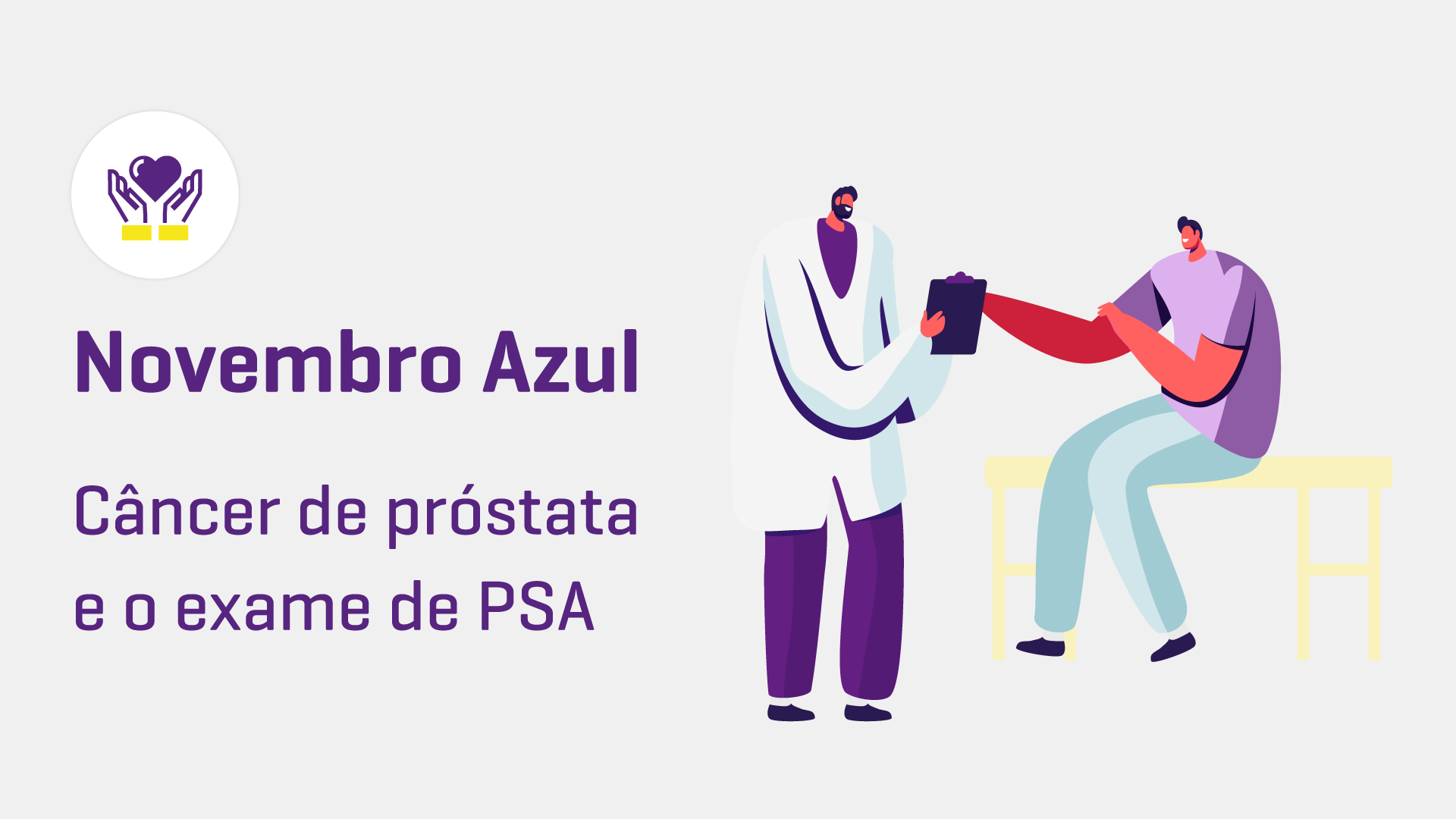 Novembro Azul: câncer de próstata e o exame de PSA